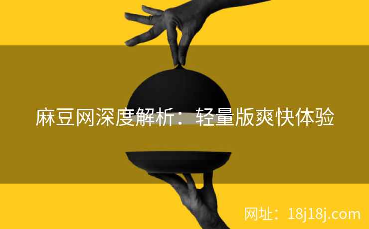 麻豆网深度解析：轻量版爽快体验